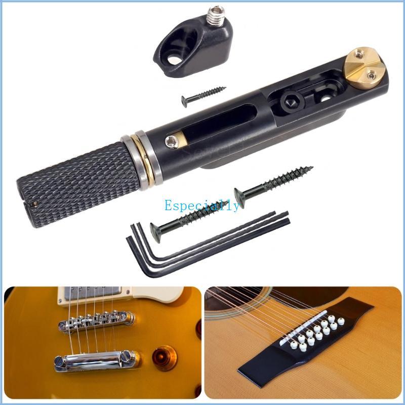 ESP Performances Headless Guitar Tailpiece Bridge โครงสร้างคอมโพสิตการก่อสร้างที่แข็งแกร่งสําหรับการ