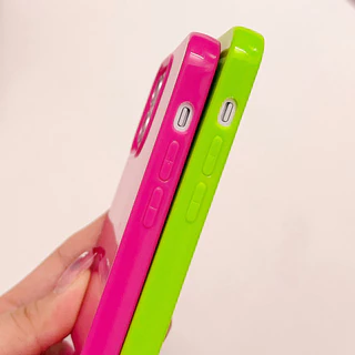 เคสเยลลี่สีแคนดี้เรืองแสงนีออน สำหรับiPhone 17 16 15 14 Pro Max 11 13 12 X XR XS 7 8 SE 2020 2022 17promax ซิลิคอนนุ่ม