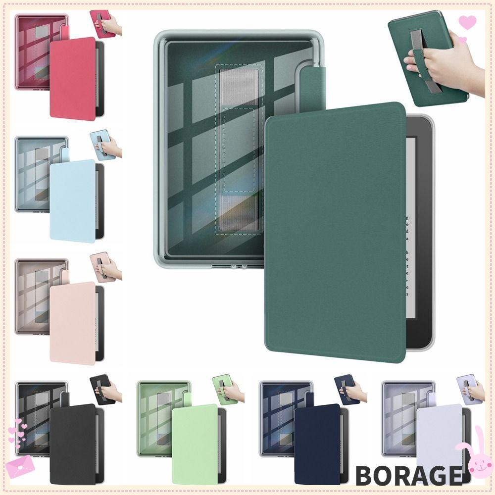 BORAG e-Reader Cover, Auto Wake/Sleep กันกระแทก, ทนต่อการสึกหรออะคริลิคกลับเกราะป้องกันสําหรับ Kindl