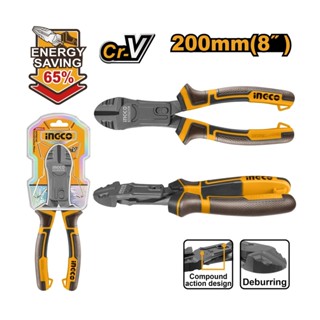 INGCO คีมปากตัด 8 นิ้ว Compound Action รุ่น HCDCP58200 รุ่นป…