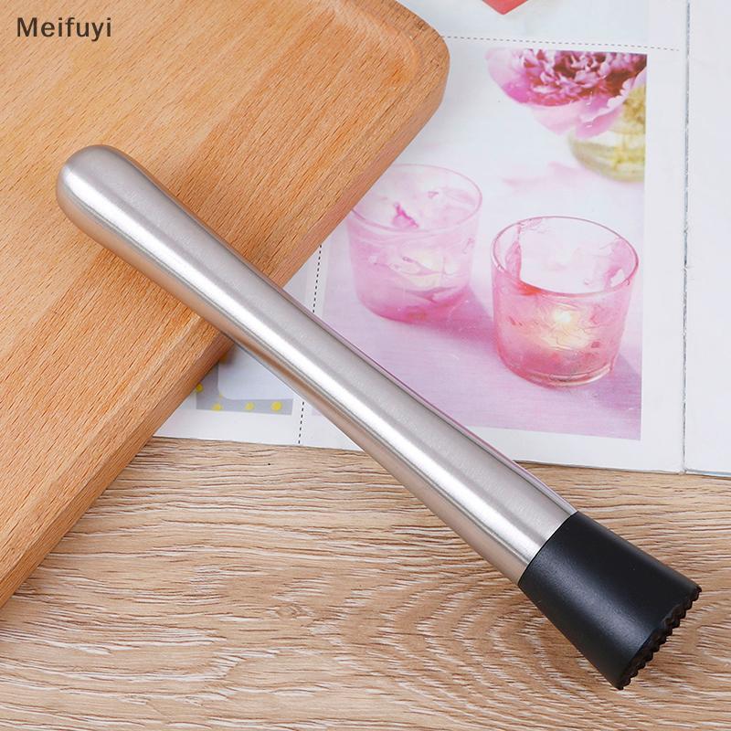 [Meifuyi] 1 PC Cocktail Muddler Bar Mixer DIY Drink Fruit Muddler Crushed Ice Barware