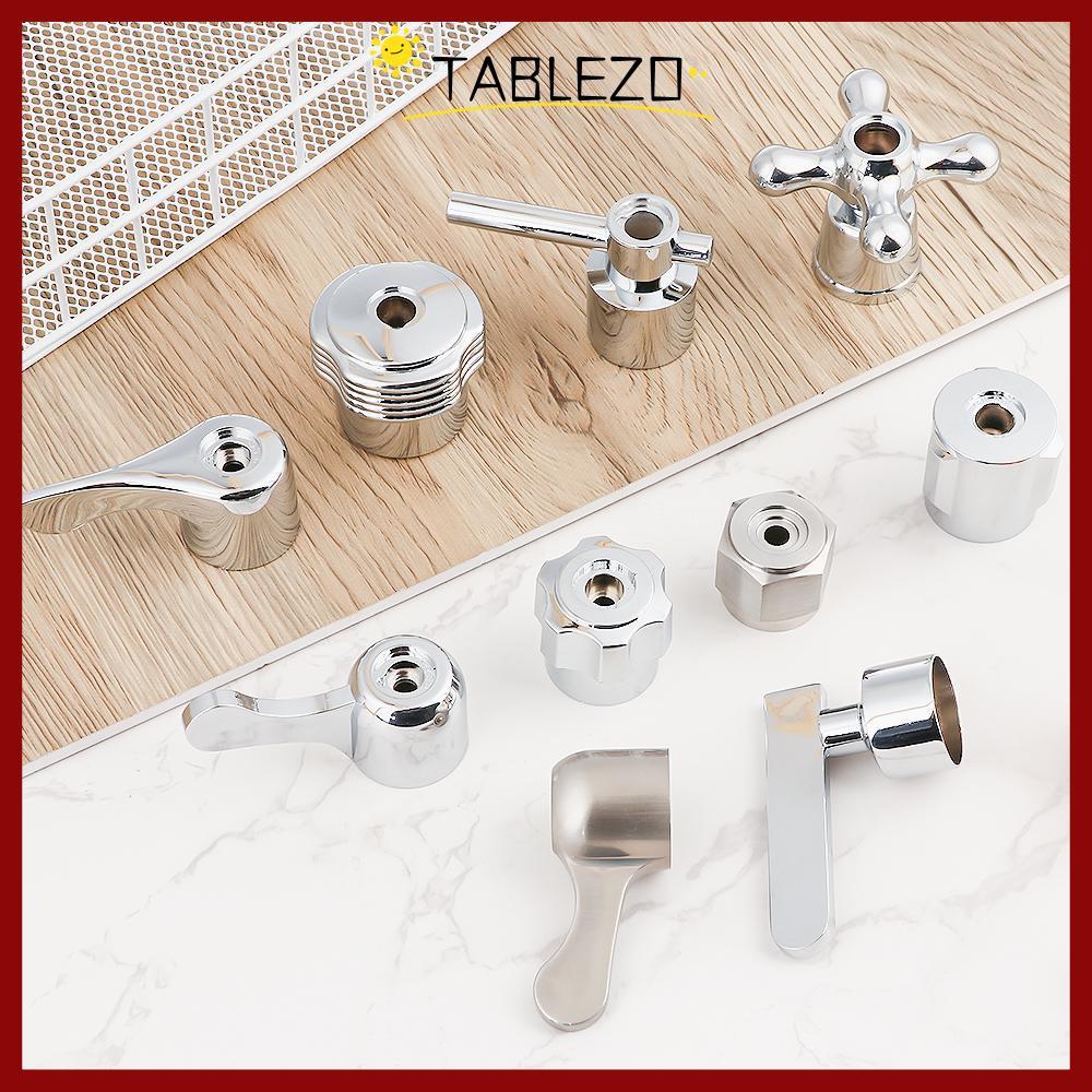 CODTABLEZO 1 ชิ้นวาล์วสามเหลี่ยม Knob Core Handwheel Faucet Switch Handle จานอ่างล้างหน้า Handle