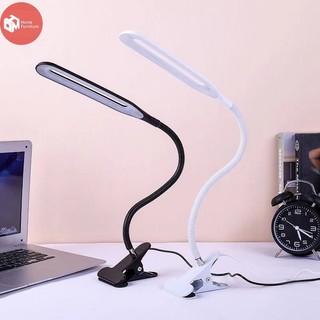 USB Portable Clip Desk Lamp Eyes Protection Clamp Bendable Protection Clamp Reading Bedroom Lamp