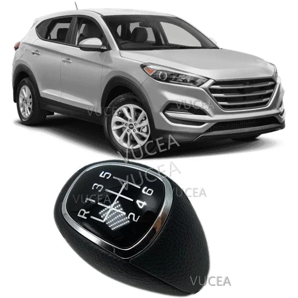M/T 6 เกียร์เกียร์ Shift Knob สําหรับ Hyundai 2015 2016 2017 2018 2019 Tucson I20 457311D3100 457311