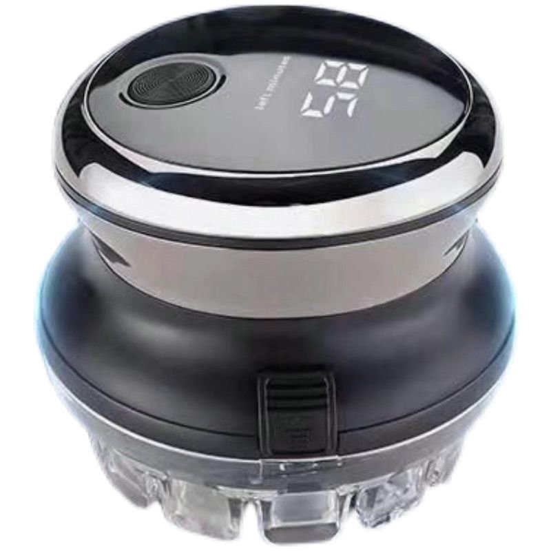 Clipper ผมไฟฟ้า Mens Treatment หมุนผม Clipper หัวโกนใบมีดอัตโนมัติ Self-Care Luminous HEAD UFO จัดส่