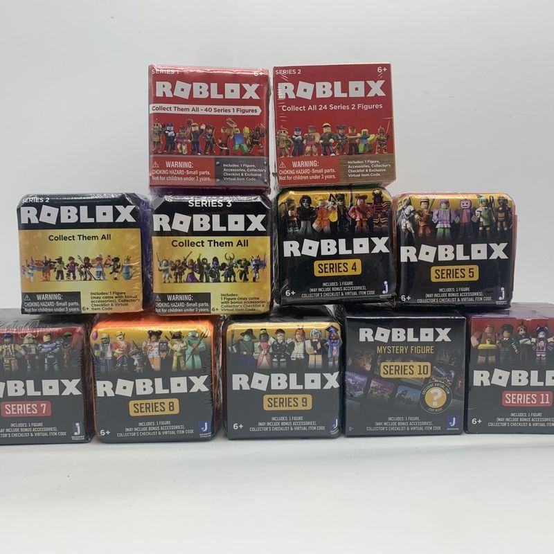 【พร้อมส่ง】roblox การ์ด ของเล่น ตุ๊กตา toy robuxกล่องปริศนา ROBLOX ROBLOX ของแท้ 1 2 3 4 5 8 9 10 11 