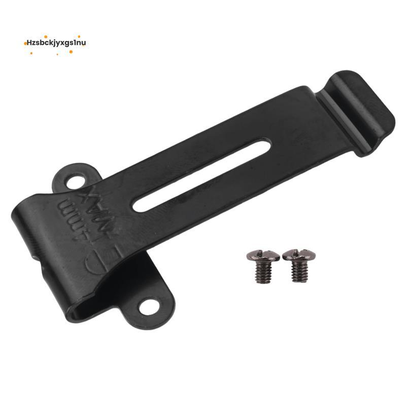 Hzsbckjyxgs1nuBelt คลิปอะไหล่อุปกรณ์เสริมส่วนประกอบสําหรับ LINTON-6100 วิทยุสองทาง Walkie Talkie เข็มขัดคลิป