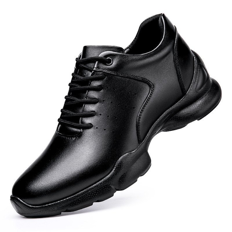 Rose Casual Shoes สีดํา ราคาโรงงาน Cowhide Sole