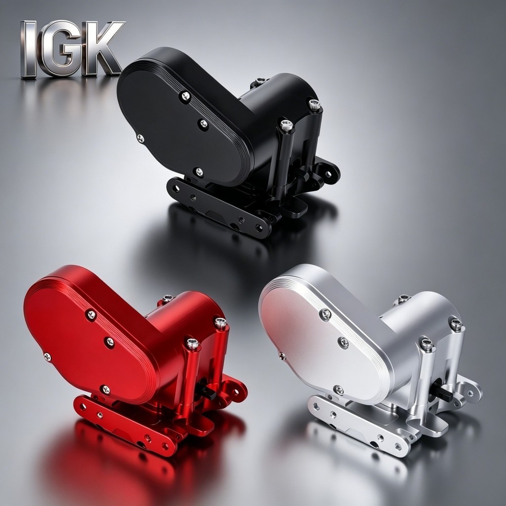 เกียร์อลูมิเนียม CNC สําหรับ 1/30 Axial SCX30 Jeep Wrangler RC Crawler