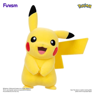 FUNISM Pokémon Flocking Series ผสม 1 Series กล่องตาบอดรูป,แฟชั่นกล่องตาบอดรูป,ของเล่นเคลื่อนย้ายได้,ของขวัญวันเกิดสะสมFigurineน่ารักโต๊ะของเล่น