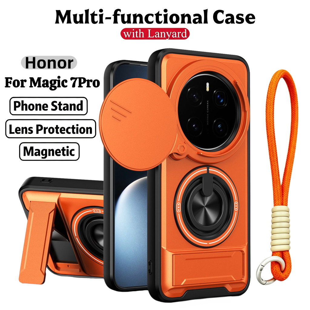 เคสโทรศัพท์มัลติฟังก์ชั่นหรูหราเหมาะสําหรับ Honor Magic7