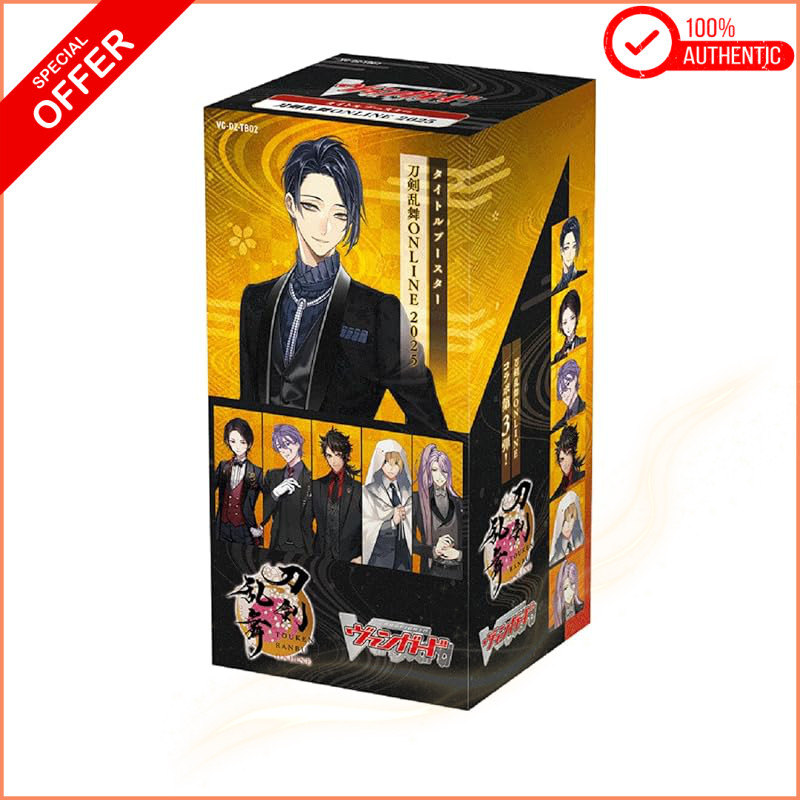 Cardfight!! Vanguard Title Booster Touken Ranbu ONLINE 2025 Box with 12 Packs