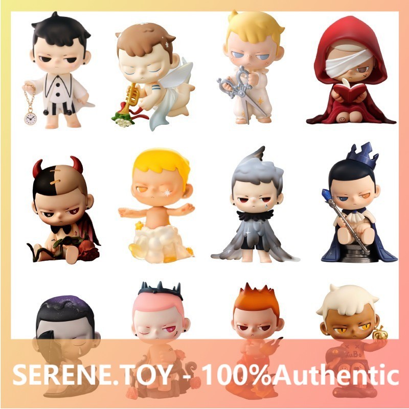 POPMART KUBO Angel Poem Series Mystery Box ของเล่นเครื่องประดับของขวัญ