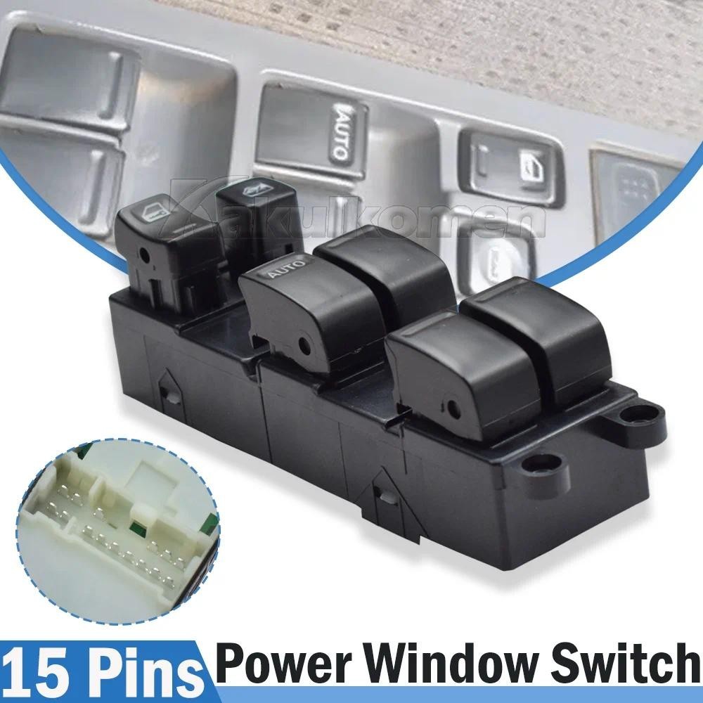 สวิทช์ควบคุมหน้าต่างสําหรับ Navara pickup สําหรับ Nissan Almera Titon 25401-6Z500 25401-5M000 25401-