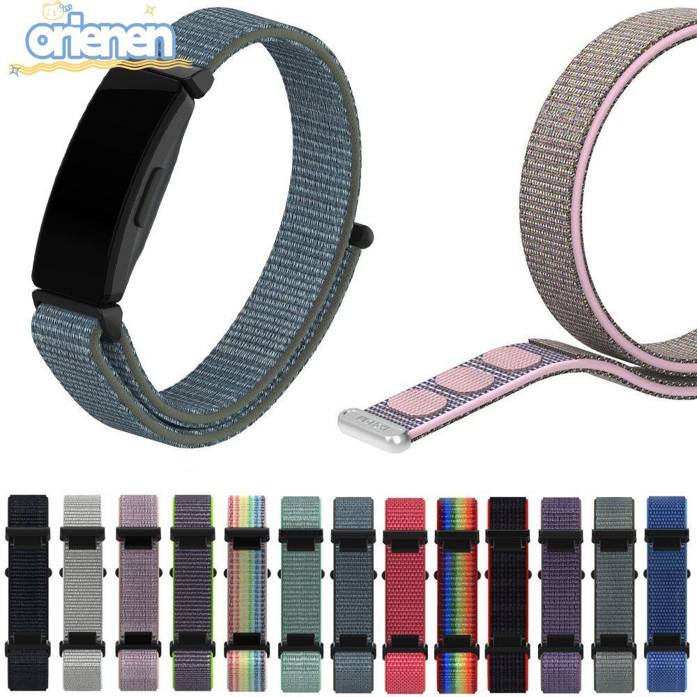 ORIEN สายนาฬิกา Fitness Tracker Magic Tape สายรัดข้อมืออัจฉริยะสําหรับ Fitbit Inspire HR