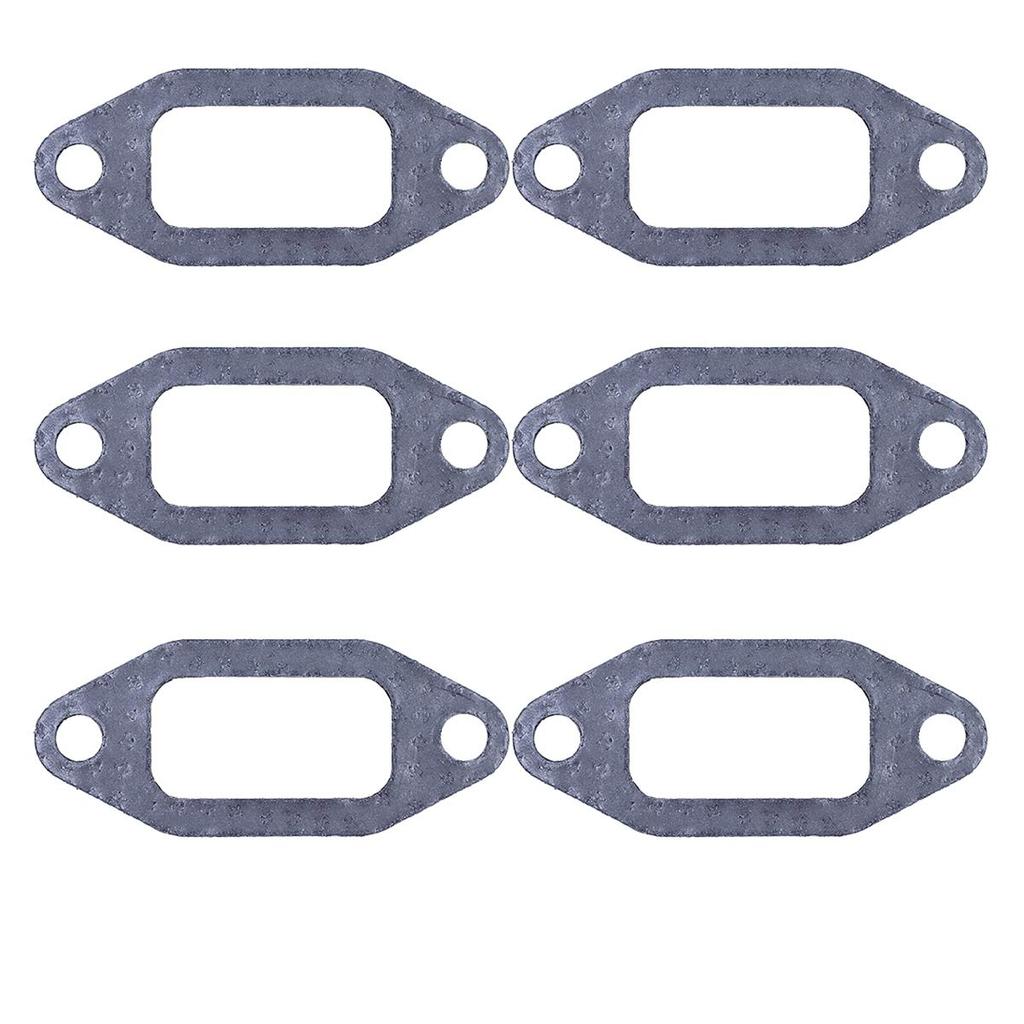 Adefol 6 x ท่อไอเสียปะเก็นสําหรับ Husqvarna 365 362 371 372 365 362 371 372 385 390 XP 371K 375K เลื