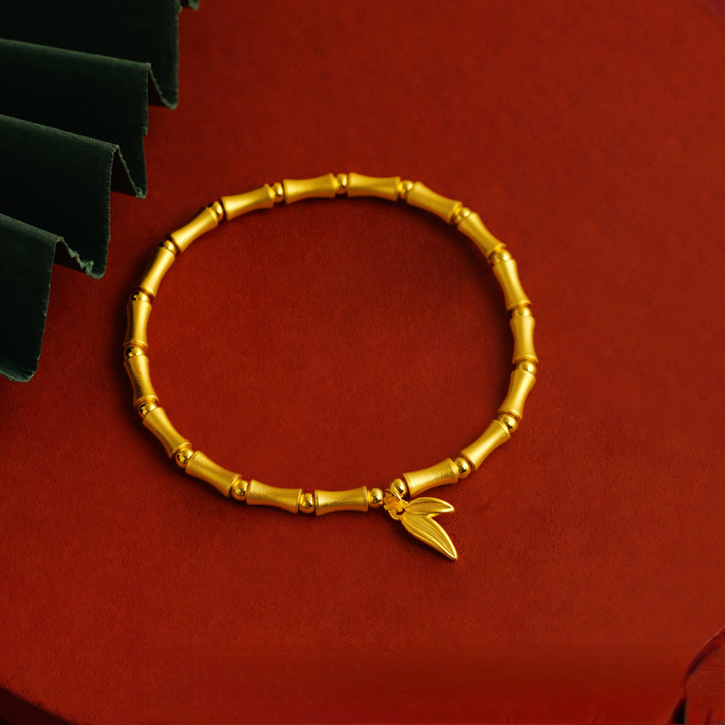 สร้อยข้อมือปมไม้ไผ่สไตล์จีนใหม่ พรีเมียม - รูปที่ 4