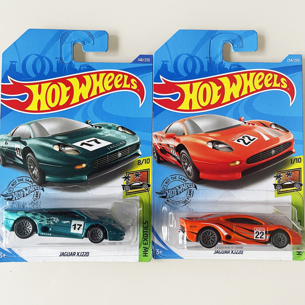 Mattel 2020HOTWHEELS Hot Wheels Alloy Hot Small Sports Car Model JAGUAR XJ220 Supercar