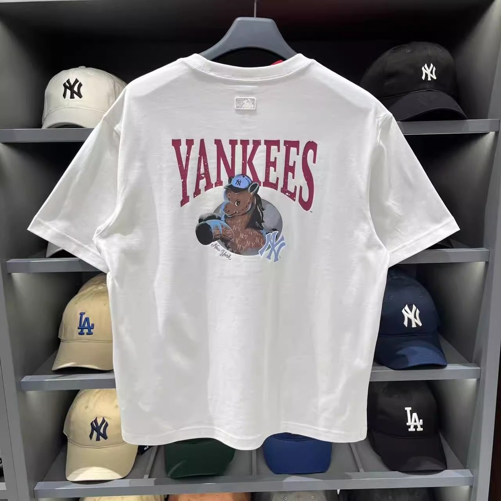 MBL ใหม่แฟชั่น Zodiac ที่ระลึกเสื้อยืดปีม้าจํากัดครึ่งแขนลําลองผู้ชายผู้หญิง Sa