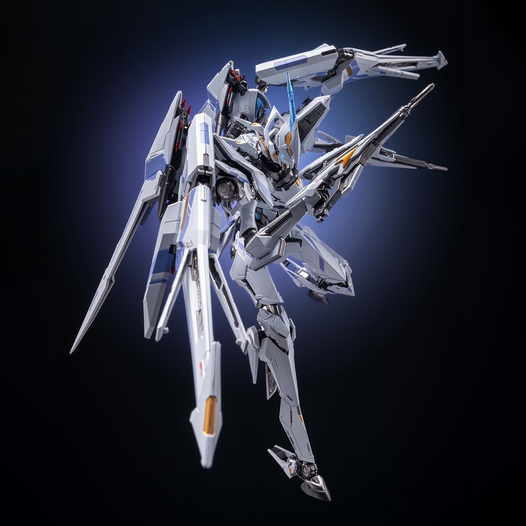 MOSHOW MOSHOW ระดับที่ยอดเยี่ยมเครื่องไม่จํากัด UBP-R02T Spear Falcon Mecha ผลิตภัณฑ์สําเร็จรูปโลหะผ