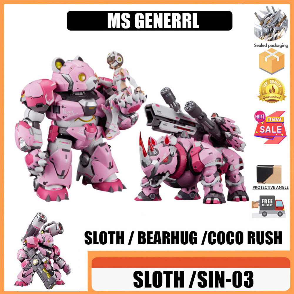 MS GENERRL SLOTH/SIN-03 SLOTH/BEARHUG/COCO RUSH General Soul Ji Assembly Model Assembly Model Seven 