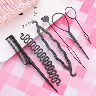 6pcs Set Magic Hair Styling Accessories Hair Clip DIY Hair Braiding Braider Tool