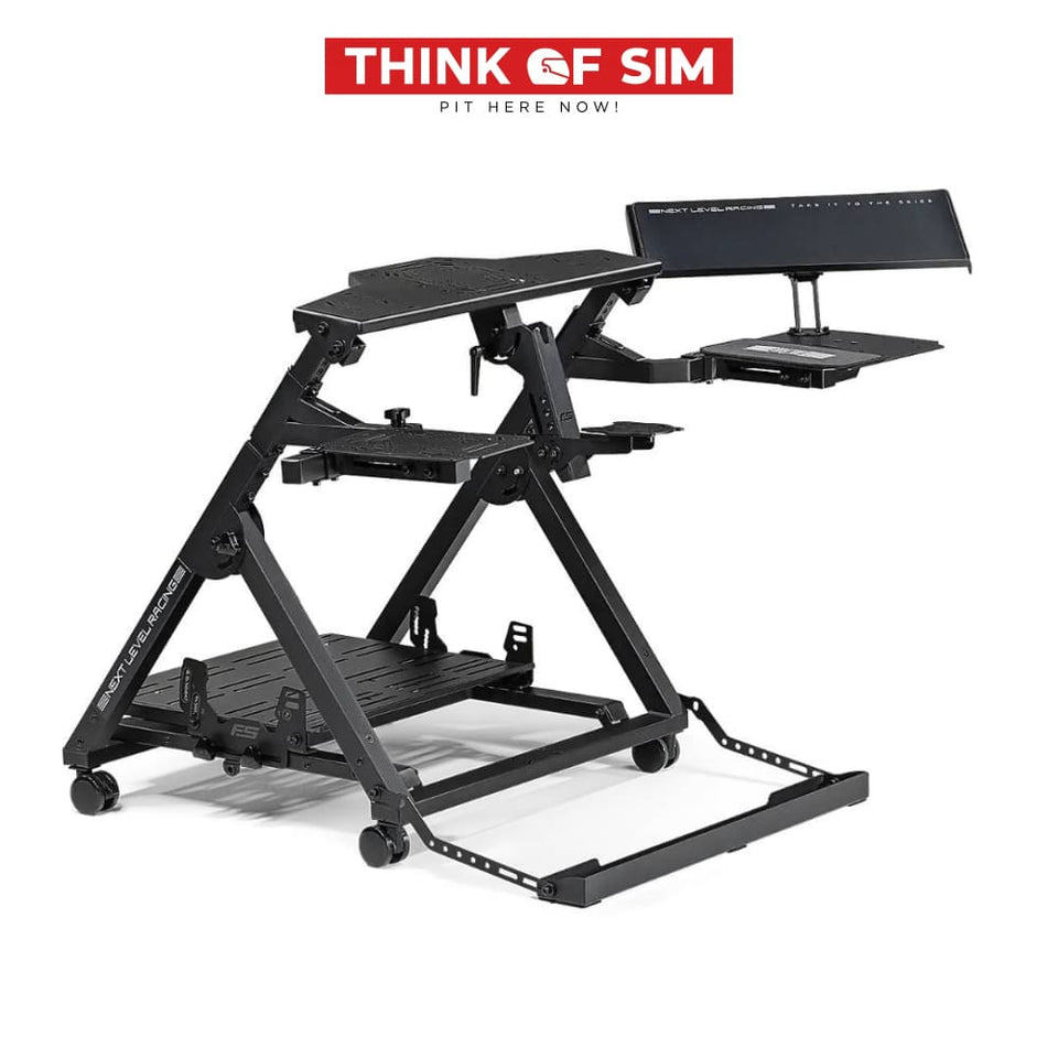 Next Level Racing Flight Stand Pro ขาตั้งอุปกรณ์ Flight Sim [รองรับ Yoke & HOTAS / ปรับแต่งได้อิสระ 