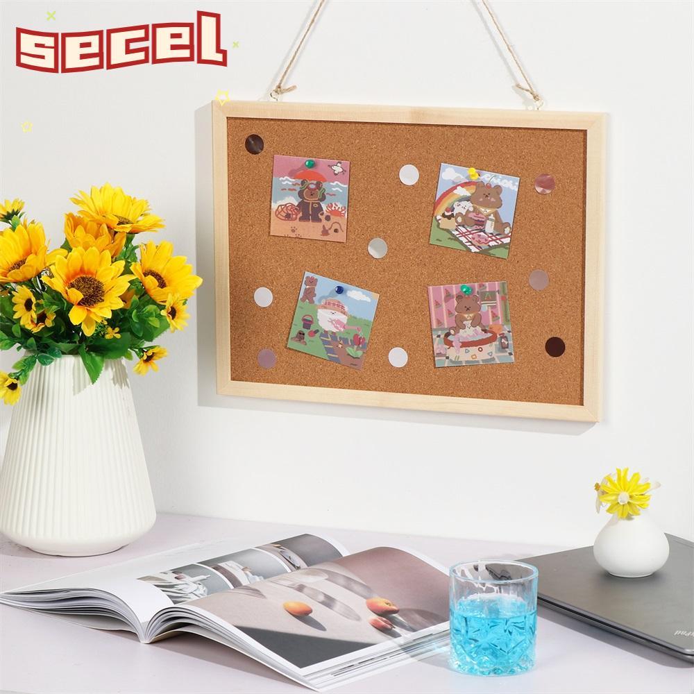 SECEL Vision Board แขวน Office School Pin Corkboard