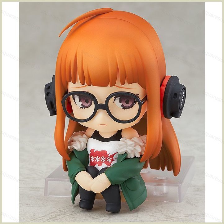 SC Persona 5 Futaba Sakura Action Figure รุ่น Q ตุ๊กตาของเล่นสําหรับเด็กเครื่องประดับของขวัญ