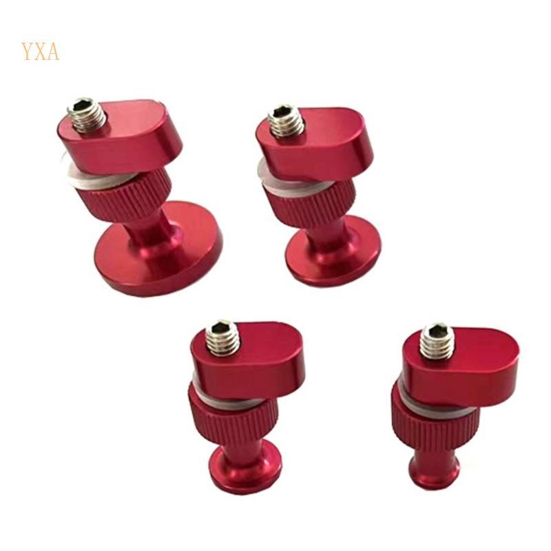 YXA สี Dent Fix เครื่องมือ 4 ชิ้นกาวดึงแท็บ Auto Body Paint Dent Repair เครื่องมือ Dent Remover Hail