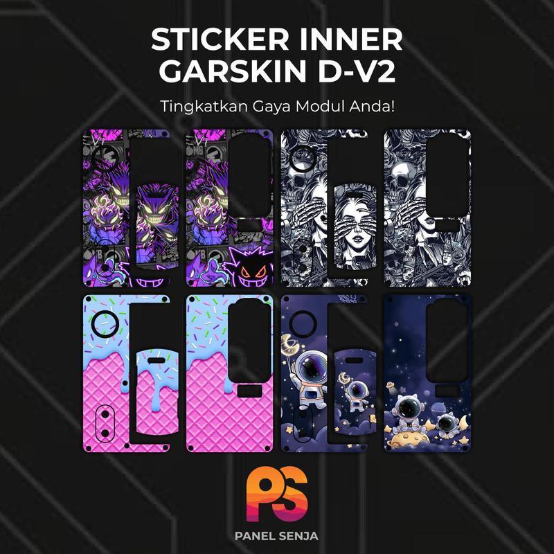 GARSKIN STICKER / INNER DOTV2 VINYL PREMIUM MATTE GLITTER STICKER -