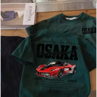 COD 2026 Tokyo Racing Car Printed Kid's T-shirt Fashion Trendy Casual Pure Cotton Top for 3-13 Yrs T11