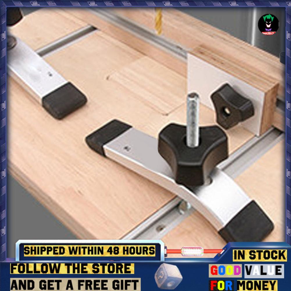 Sinhopsa Sinhopsa Fafeicy งานไม้ T Track Slider อลูมิเนียมรางสล็อต Miter FIXTURE สำหรับ Workbenches