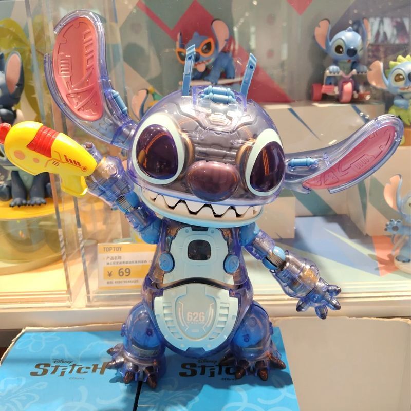 TOPTOY Disney Stitch 626 การทดลองประกอบบล็อกตัวต่อขนาดใหญ่ Stitch รูปของเล่นของขวัญ