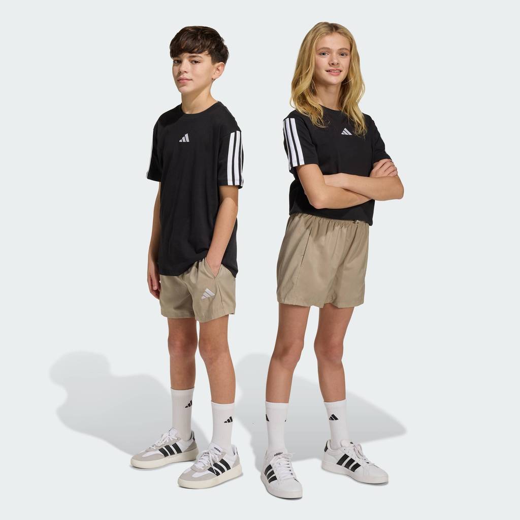 adidas ไลฟ์สไตล์ กางเกงขาสั้นสำหรับเด็ก Essentials Climacool เด็ก สีน้ำตาล KD1132