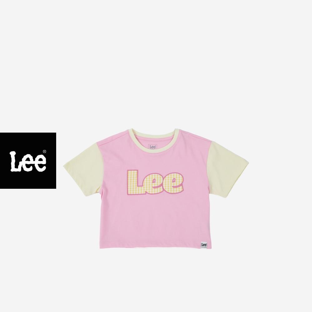 LEE KIDS เสื้อยืดแขนสั้นเด็กผู้หญิง คอลเลคชั่น Lee Fresh ทรง Crop LK S425GTSSN27