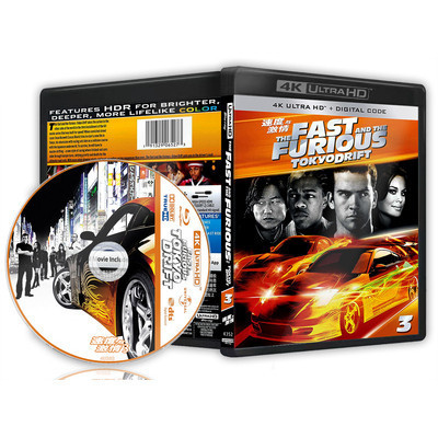 [En]1080P&4K Blu-ray HD Movies Fast & Furious 3:Tokyo Drift