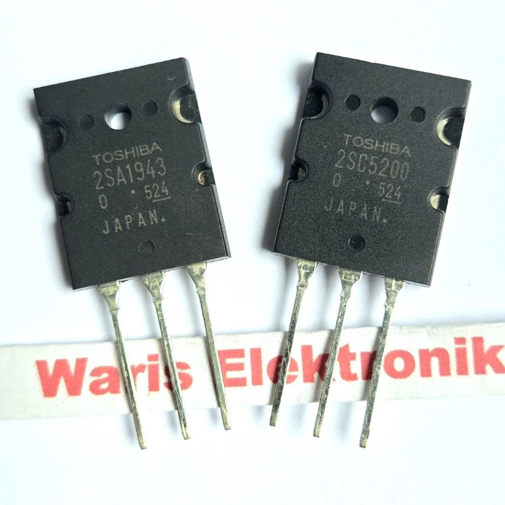 ทรานซิสเตอร์โตชิบา 2SC5200 - 2SA1943 LOT 524 ของแท้
