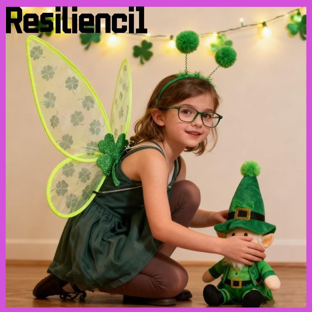 RESILIENCI1 Girls Kids Clover Wings, Cosplay Props Stage Performance Butterfly Wings, Elegant Pretty