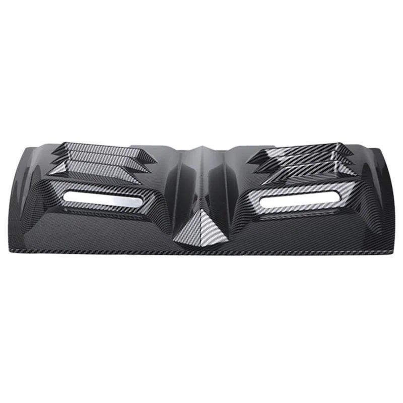 A040-1 ชิ้นรถ Air Flow Intake Hood Scoop Vent Bonnet ฝาครอบตกแต่งศูนย์ด้านข้าง Air Outlet Hood Auto 