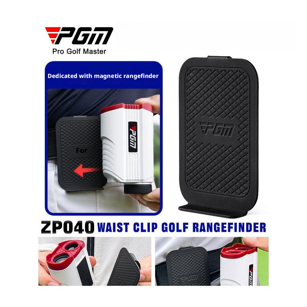 PGM Golf Rangefinder Accessories คลิปหนีบเข็มขัด/คลิปหนีบเข็มขัด แม่เหล็ก Stable Non-Dropping | Ball Bag Buckle Quick Pick-Up | ยางแบบไม่มียางแบบพกพาน้ําหนักเบา | หนีบ บริษัท ปรับให้เข้ากับเข็มขัดหลายตัว/กระเป๋าบอล | สนาม/สนามวิชา/สนามแข่ง ประกอบ | อุปกรณ
