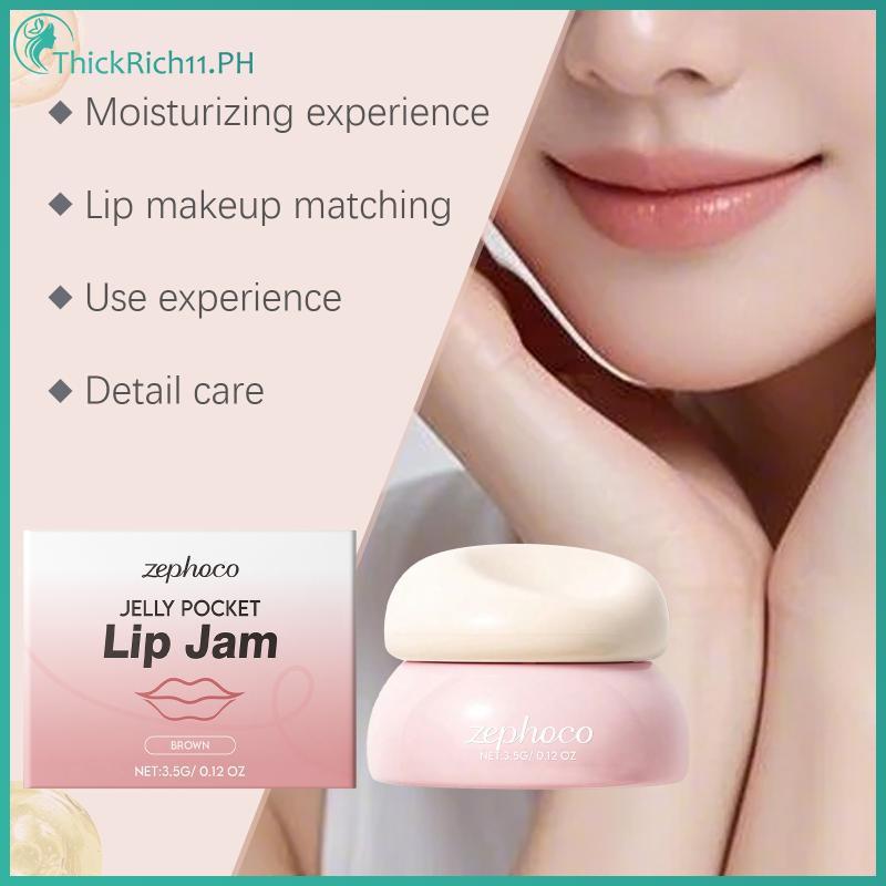 ThickRich Light Volumizing Chocolate Lip Fruit Moisturizing Hydrating Lip สําหรับข้ามคืนใช้ PH