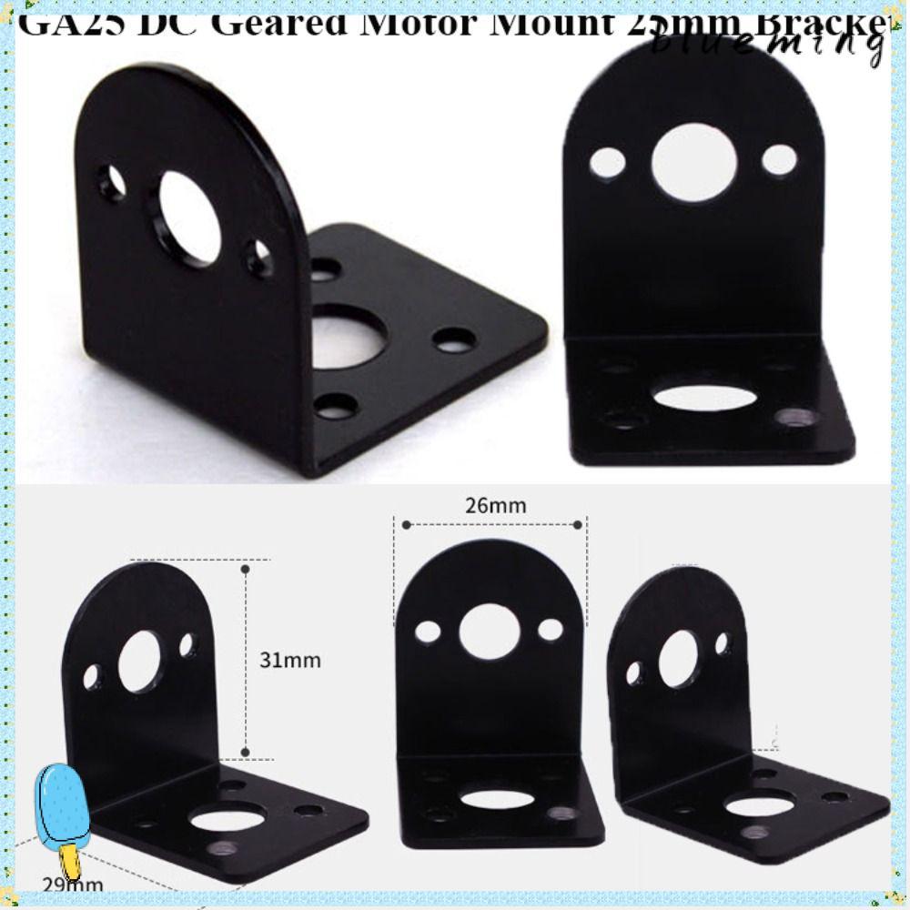 BLUEMING GA25 DC Geared สําหรับ 310 370 Universal มอเตอร์แรงบิดสูง 25 มม.วงเล็บ