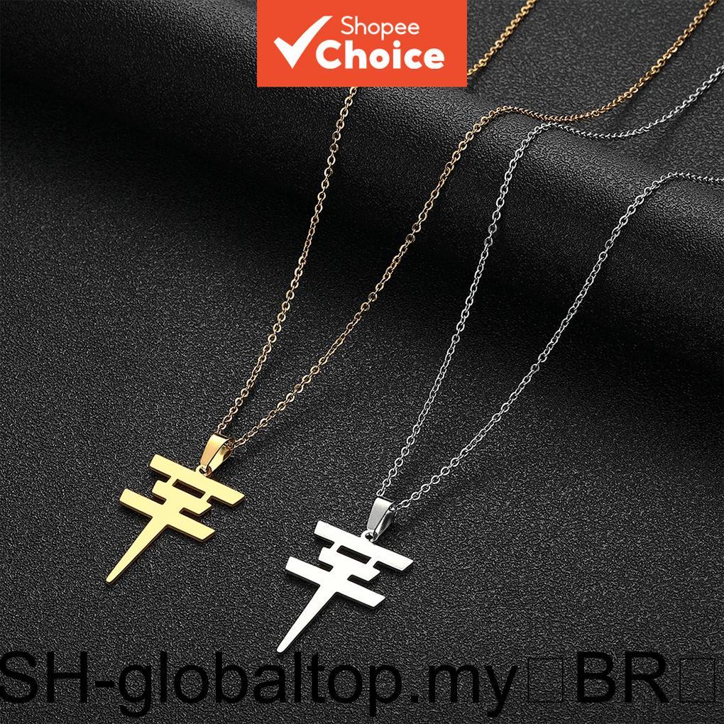 สร้อยคอโรงแรมโตเกียว สแตนเลส Tokio Hotel Bill Kaulitz เครื่องประดับ标志 ขายดีข้ามทวีป欧美