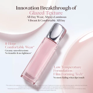 【second one get 50% off】JOOCYEE Glazed Lip Gloss - สวมใส่สบาย 8 Hour - Transferproof - ติดทนนาน