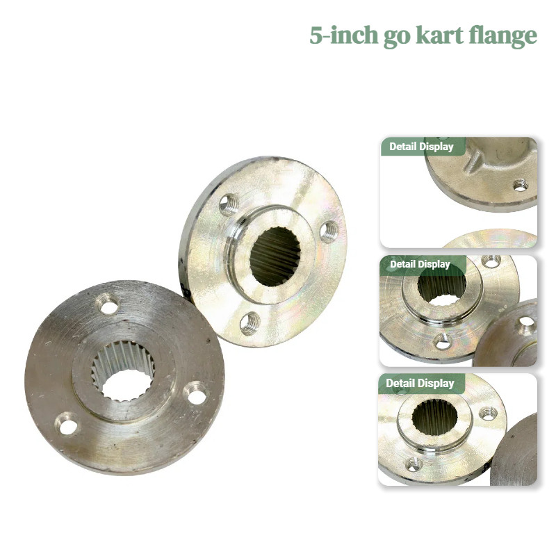 5 inch 23T Rear flange Wheel Hub 50mm Fit For 110cc 168 200F Go Kart Buggy Karting ATV UTV Quad Bike