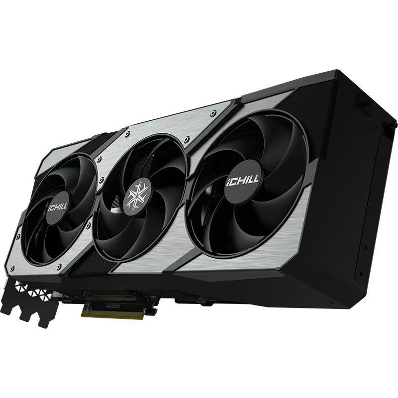 ยี่ห้อใหม่ Yingzhong RTX5070TI Super Ice Dragon Gaming Game Design AI Operation Reendering กราฟิกการ
