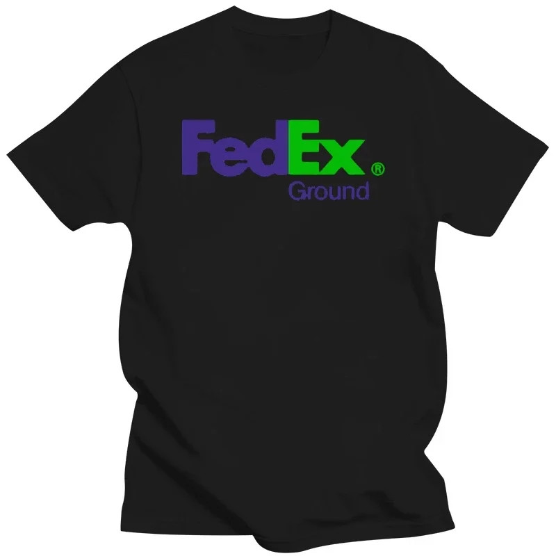 COD-Fedex ดินเสื้อยืดผู้ชายแฟชั่นลูกเรือคอคอแขนสั้นฝ้าย Tops เสื้อผ้าสตรีดำ