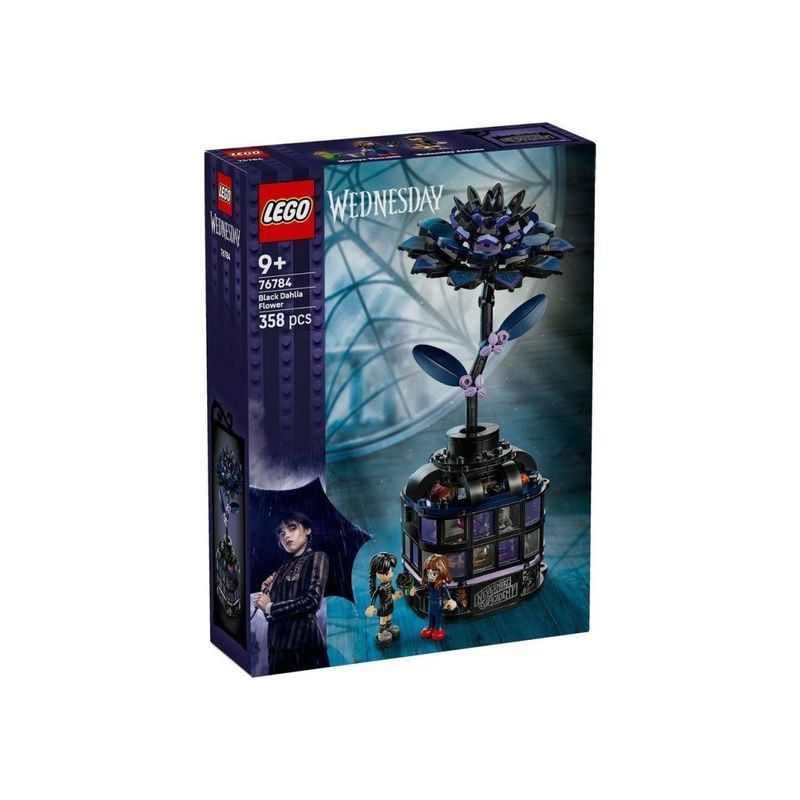 LEGO LEGO 76784 Black Dahlia Wednesday Series Boys Girls Educational Building Block Toys