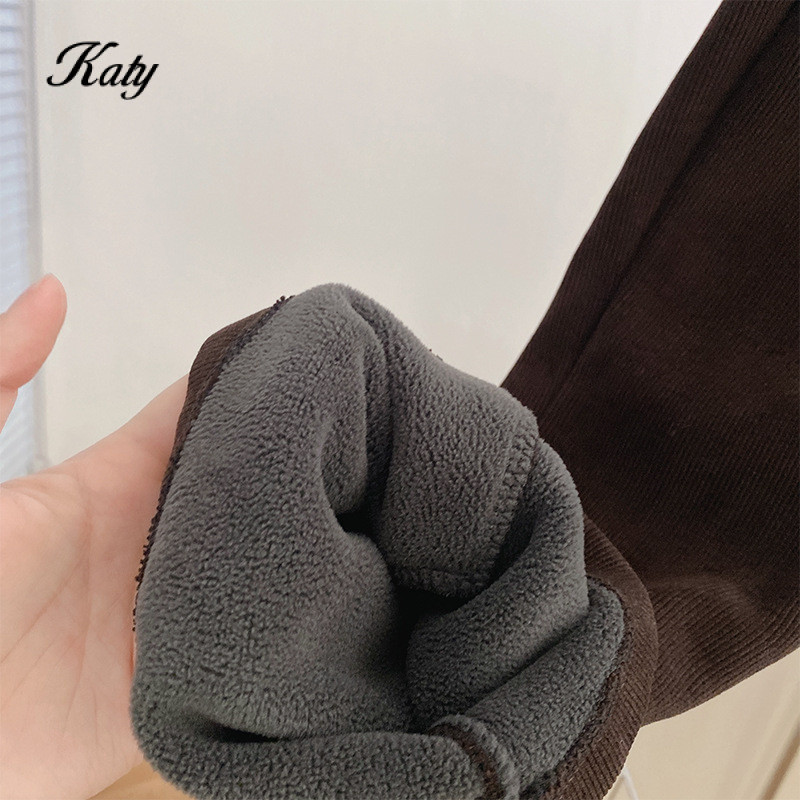 พร้อมสต็อก เกาหลีรุ่นสาวฤดูหนาวชุดเด็กผ้าฝ้ายหนาขนาดใหญ่ปกเสื้อกั๊กสั้น+คอสูงทุกการแข่งขัน จุดต่ําสุด เสื้อ+หนากางเกงบานสามชิ้นแฟชั่นสาวอบอุ่นน่ารักแฟชั่นสูทเด็กฤดูใบไม้ร่วงฤเสื้อผ้าเด็กผู้หญิง - รูปที่ 7